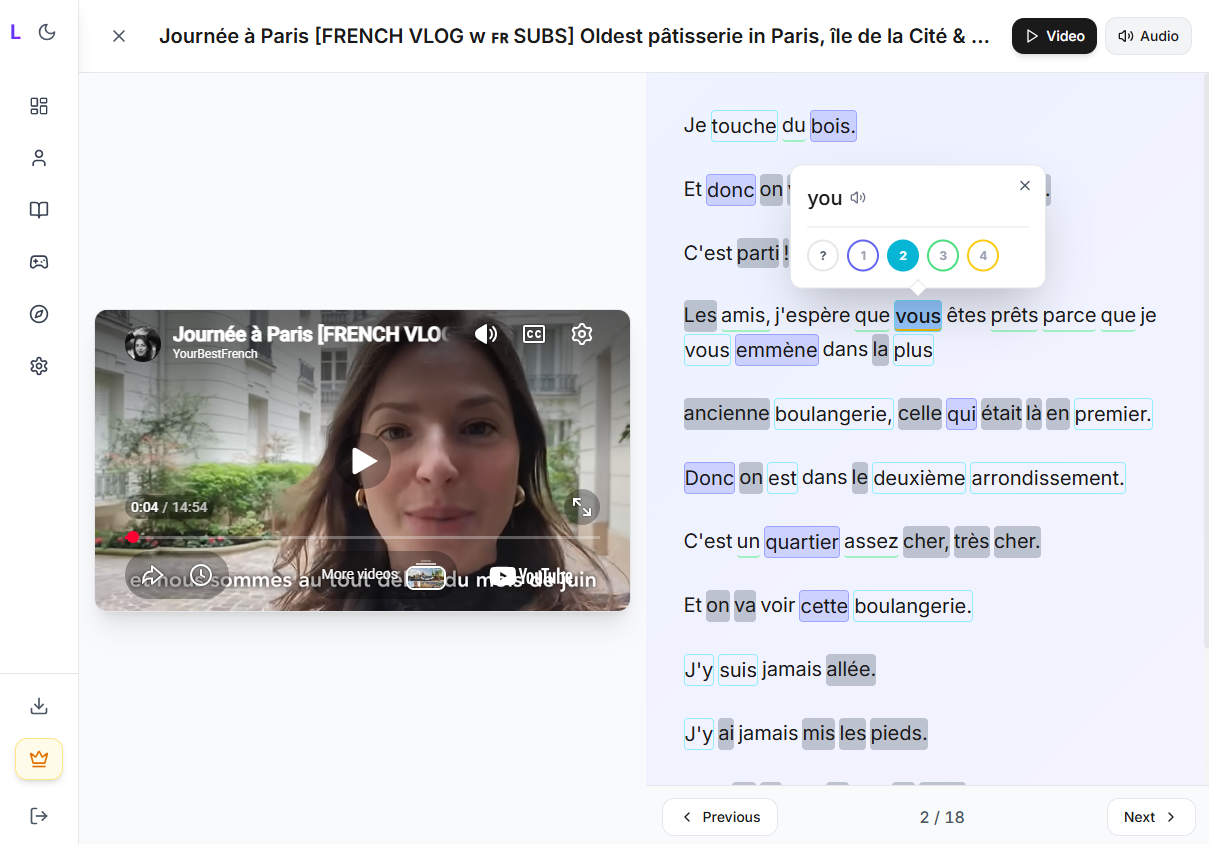Comprehensible input on Lokia