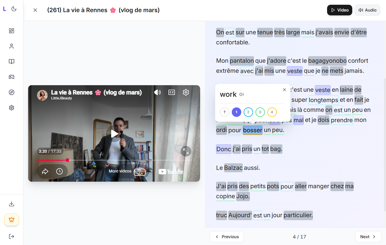 French slang in Lokia lesson