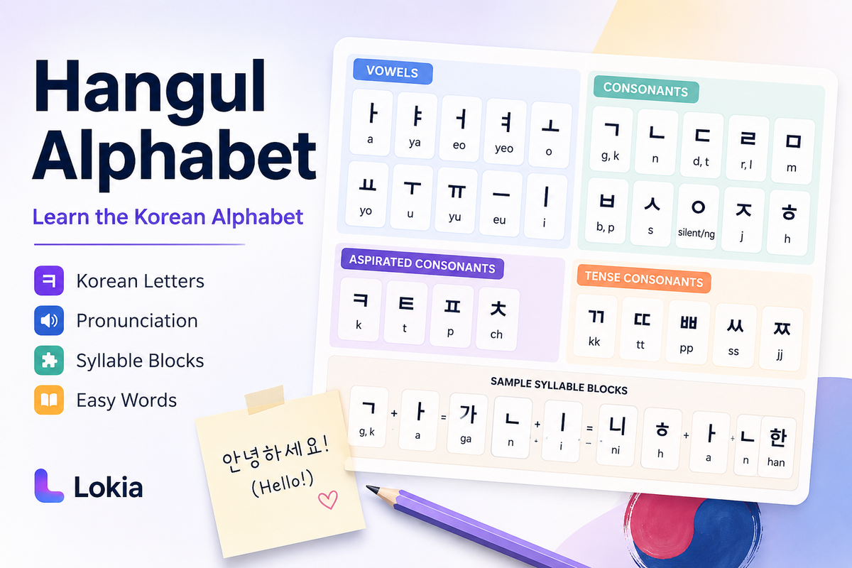 Hangul Alphabet