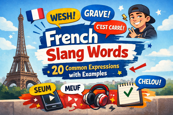 French slang with examples